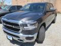 2019 Granite Crystal Metallic Ram 1500 Big Horn Crew Cab 4x4  photo #7