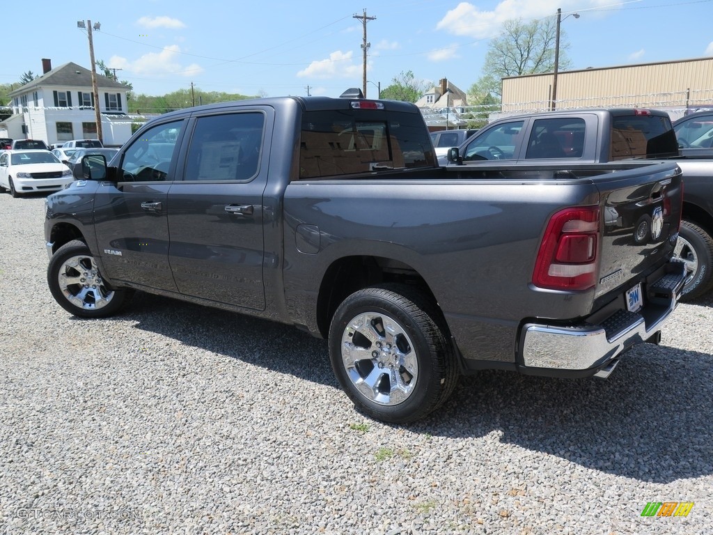 2019 1500 Big Horn Crew Cab 4x4 - Granite Crystal Metallic / Black photo #9