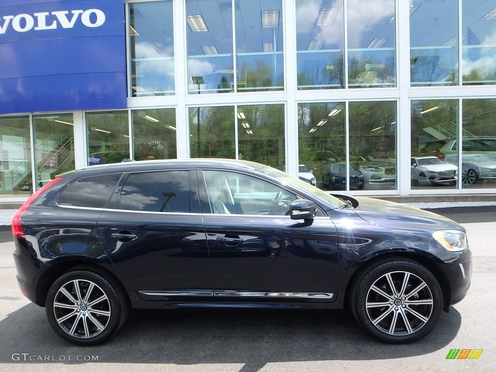 2017 XC60 T6 AWD Inscription - Magic Blue Metallic / Soft Beige photo #2