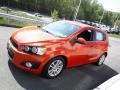 Inferno Orange Metallic - Sonic LT Hatch Photo No. 5