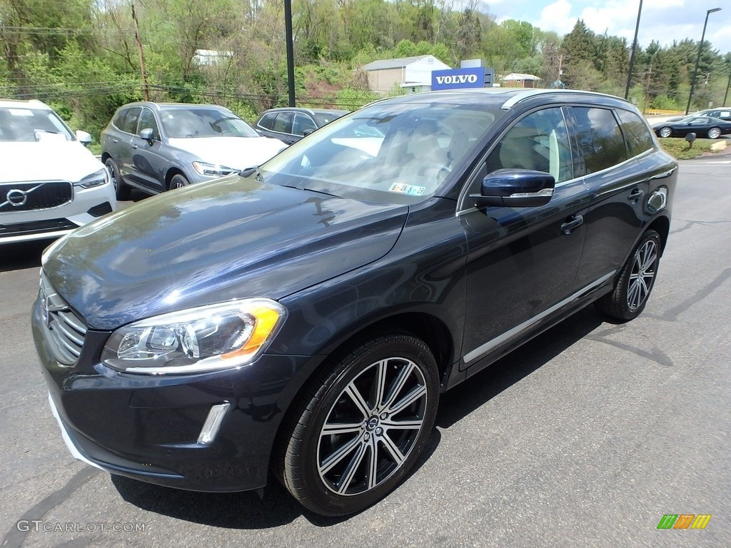 2017 XC60 T6 AWD Inscription - Magic Blue Metallic / Soft Beige photo #8