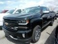 Black 2018 Chevrolet Silverado 1500 LTZ Double Cab 4x4