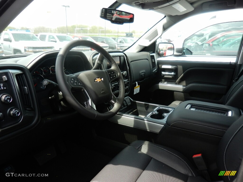 2018 Silverado 1500 LTZ Double Cab 4x4 - Black / Jet Black photo #7