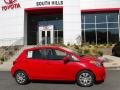 2012 Absolutely Red Toyota Yaris LE 5 Door  photo #2