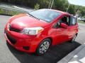 2012 Absolutely Red Toyota Yaris LE 5 Door  photo #5