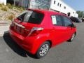 2012 Absolutely Red Toyota Yaris LE 5 Door  photo #9