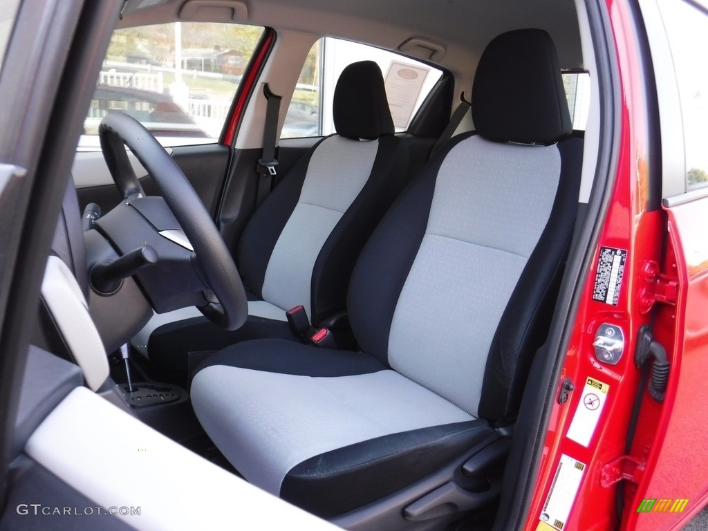 2012 Yaris LE 5 Door - Absolutely Red / Ash Gray photo #13