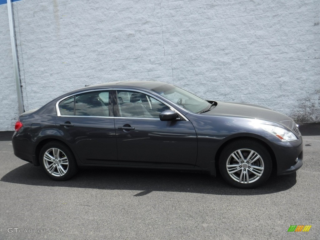 2011 G 37 x AWD Sedan - Blue Slate / Graphite photo #2