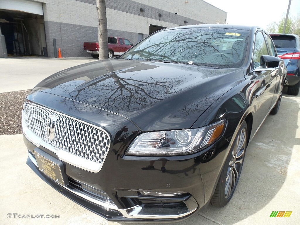 2018 Continental Select AWD - Black Velvet / Ebony photo #1