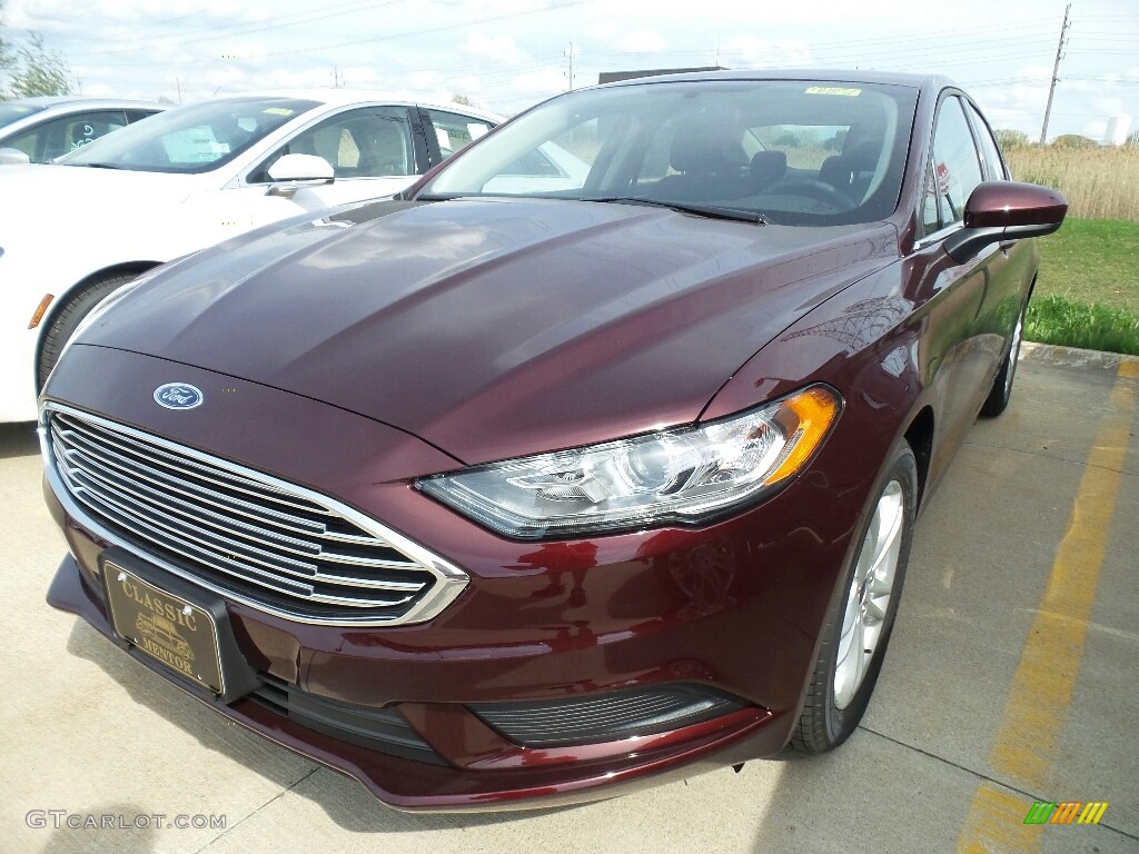 2018 Fusion SE - Burgundy Velvet / Ebony photo #1