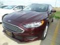 2018 Burgundy Velvet Ford Fusion SE  photo #1