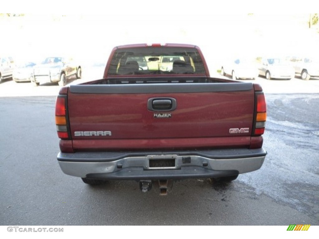 2005 Sierra 1500 SLE Extended Cab 4x4 - Sport Red Metallic / Neutral photo #6