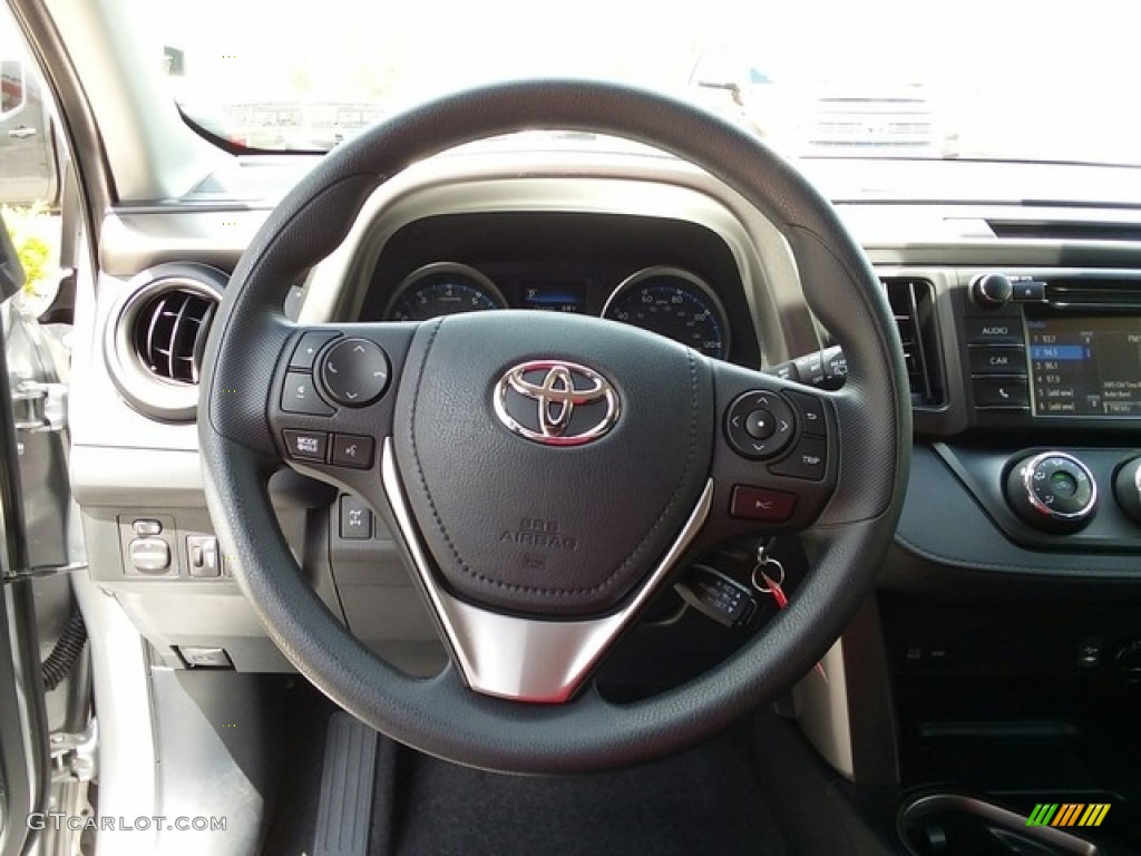 2018 RAV4 LE - Silver Sky Metallic / Black photo #10