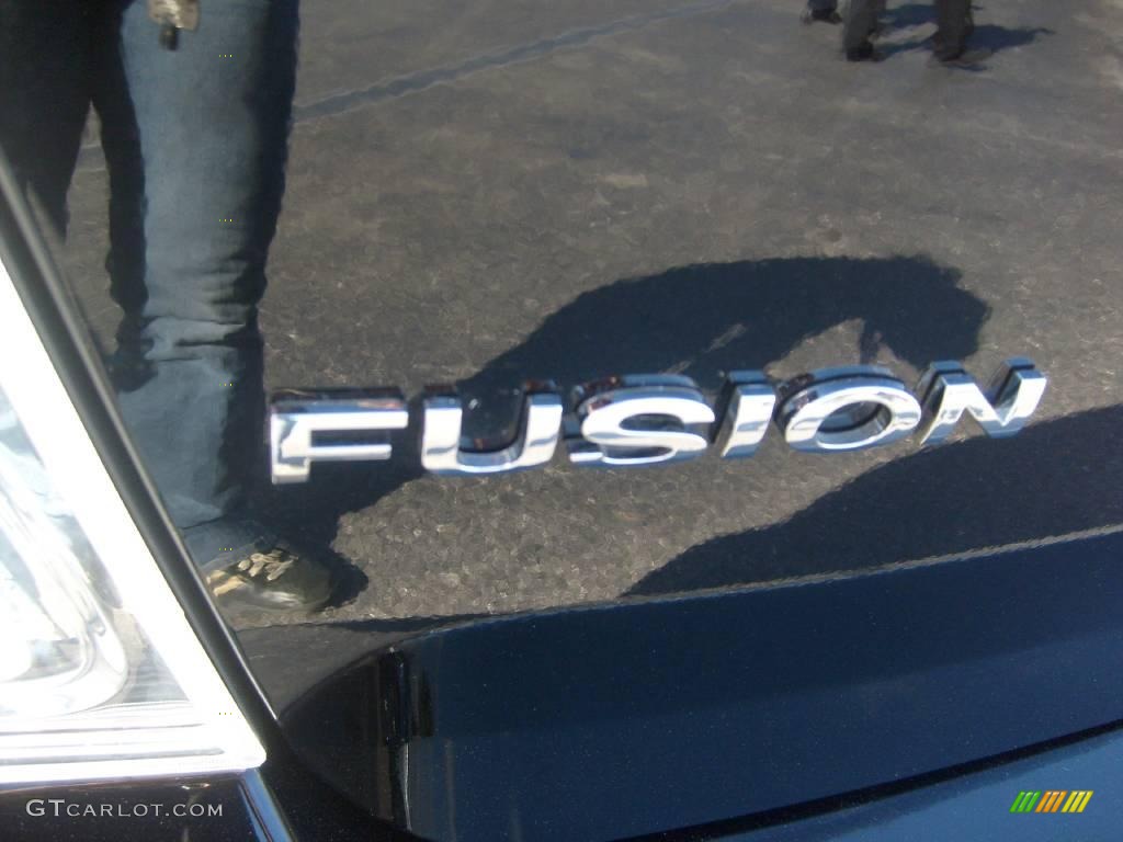 2008 Fusion S - Black Ebony / Camel photo #10