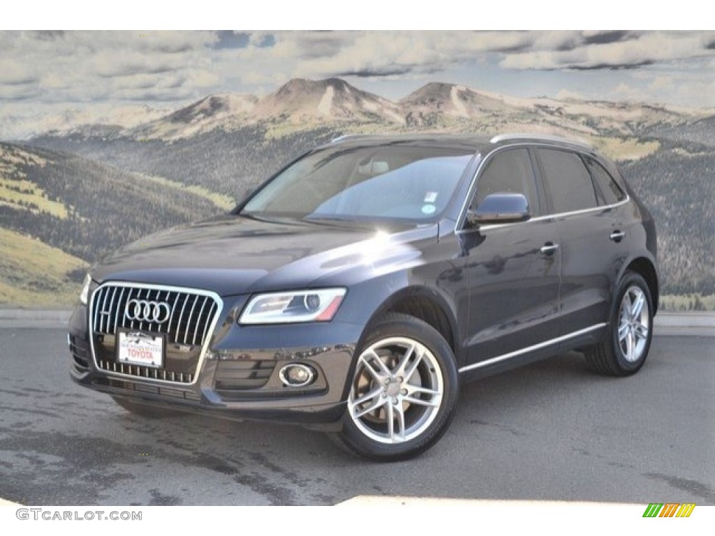 2016 Q5 2.0 TFSI Premium Plus quattro - Moonlight Blue Metallic / Black photo #5
