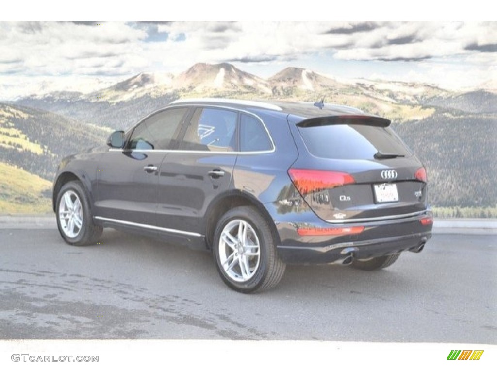 2016 Q5 2.0 TFSI Premium Plus quattro - Moonlight Blue Metallic / Black photo #8