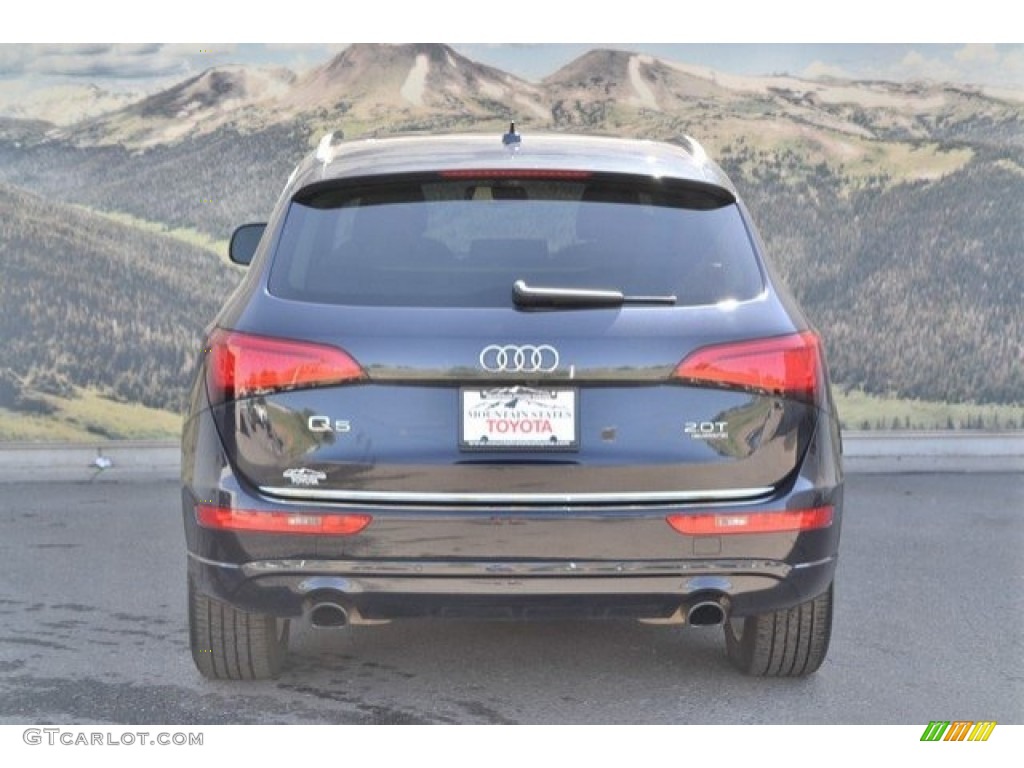2016 Q5 2.0 TFSI Premium Plus quattro - Moonlight Blue Metallic / Black photo #9
