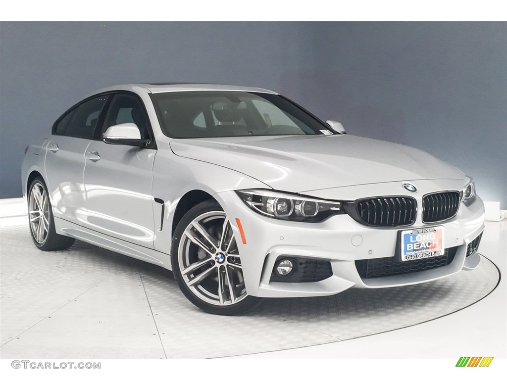 Glacier Silver Metallic 2019 BMW 4 Series 430i Gran Coupe Exterior Photo #127107397