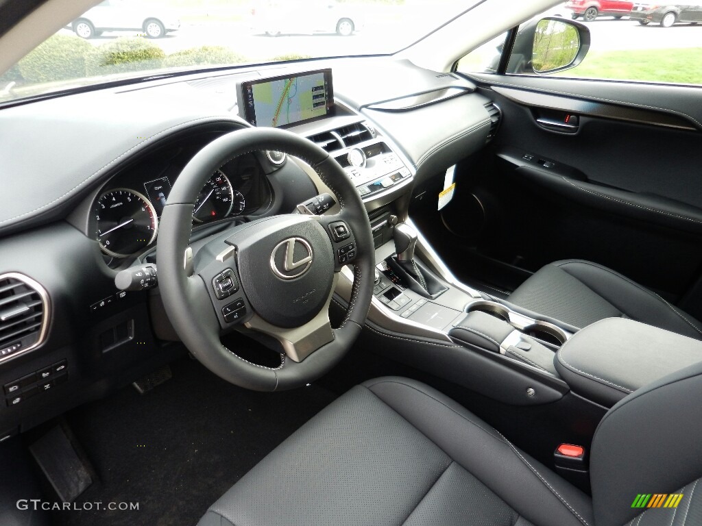 Black Interior 2018 Lexus NX 300 AWD Photo #127108882