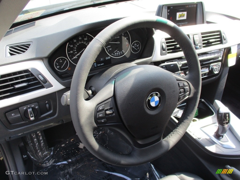 2018 3 Series 320i xDrive Sedan - Jet Black / Black photo #16