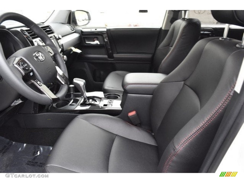 Black Interior 2018 Toyota 4Runner TRD Off-Road 4x4 Photo #127109545