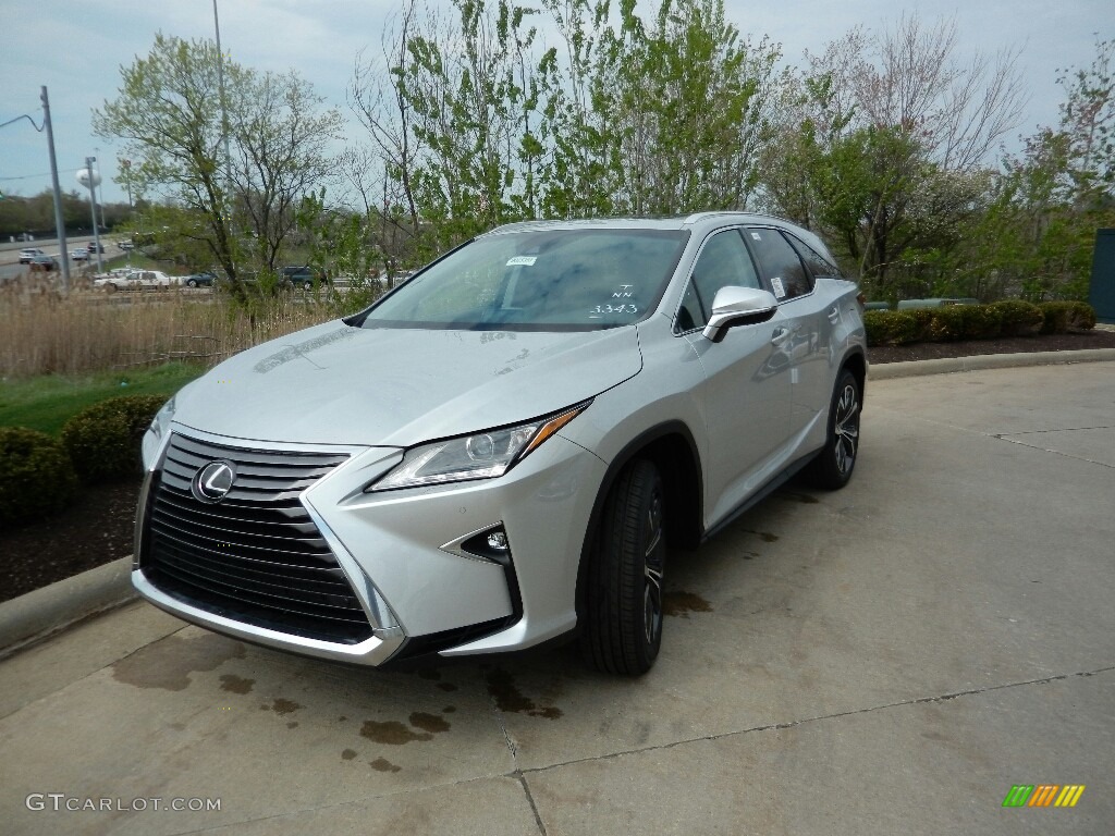 2018 RX 350L AWD - Silver Lining Metallic / Black photo #1