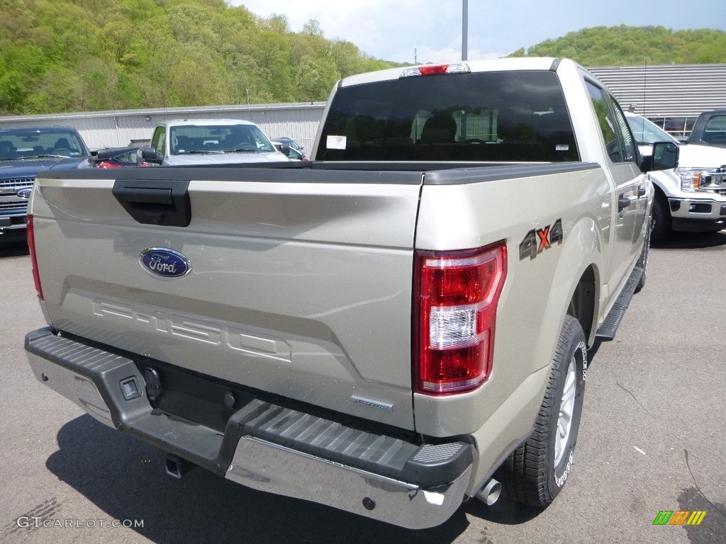 2018 F150 XLT SuperCrew 4x4 - White Gold / Light Camel photo #2