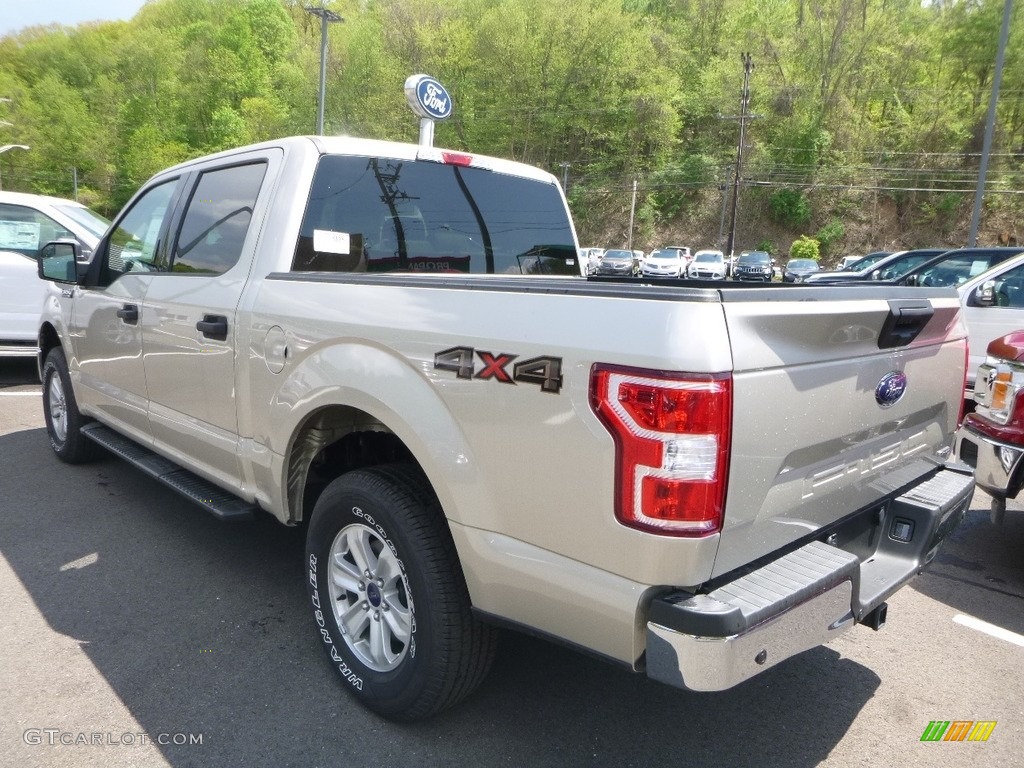 2018 F150 XLT SuperCrew 4x4 - White Gold / Light Camel photo #6