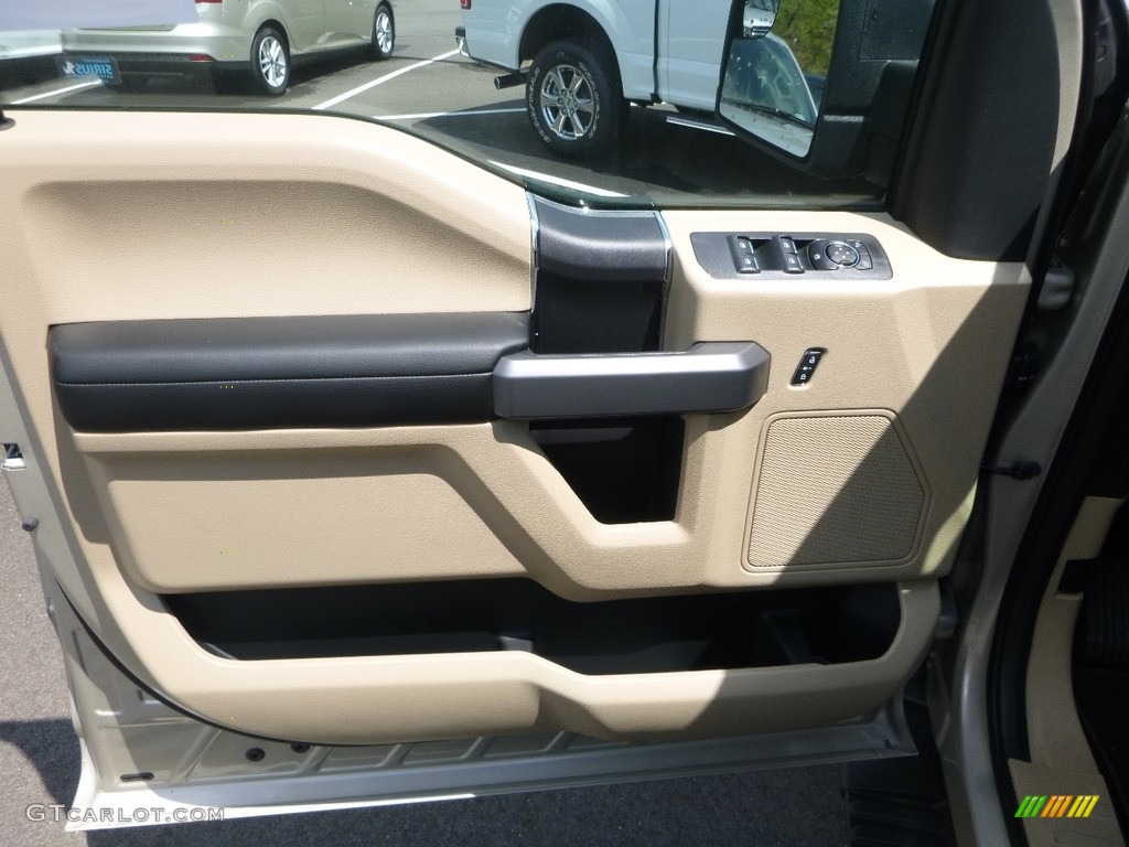 2018 F150 XLT SuperCrew 4x4 - White Gold / Light Camel photo #11