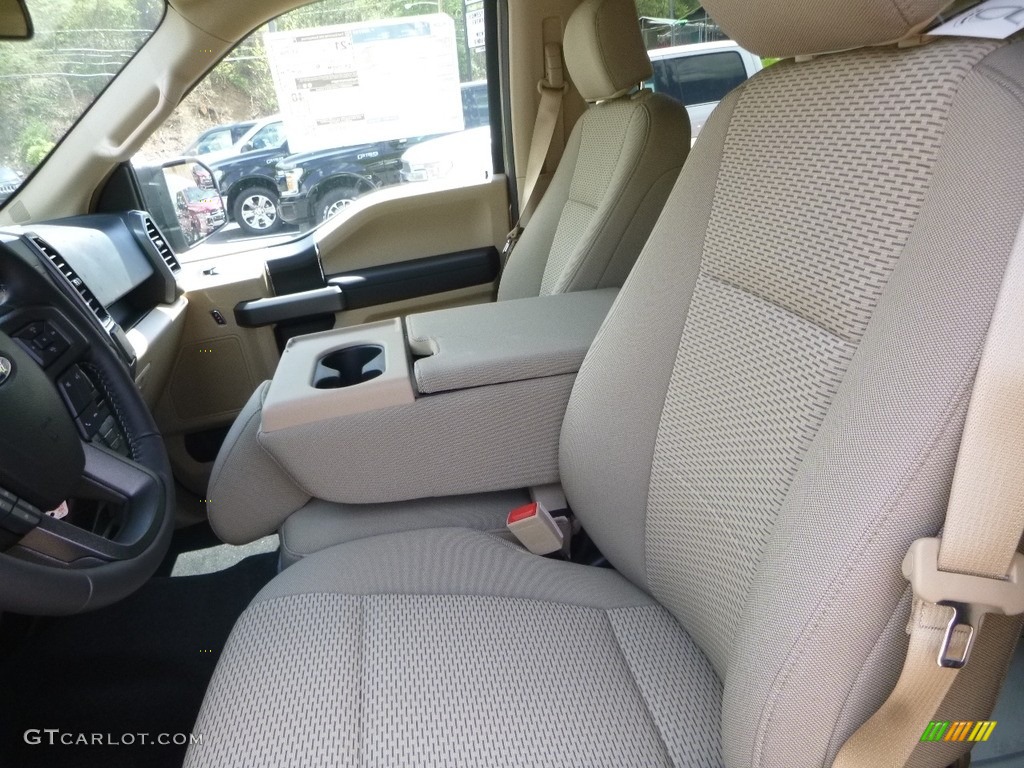 2018 F150 XLT SuperCrew 4x4 - White Gold / Light Camel photo #12
