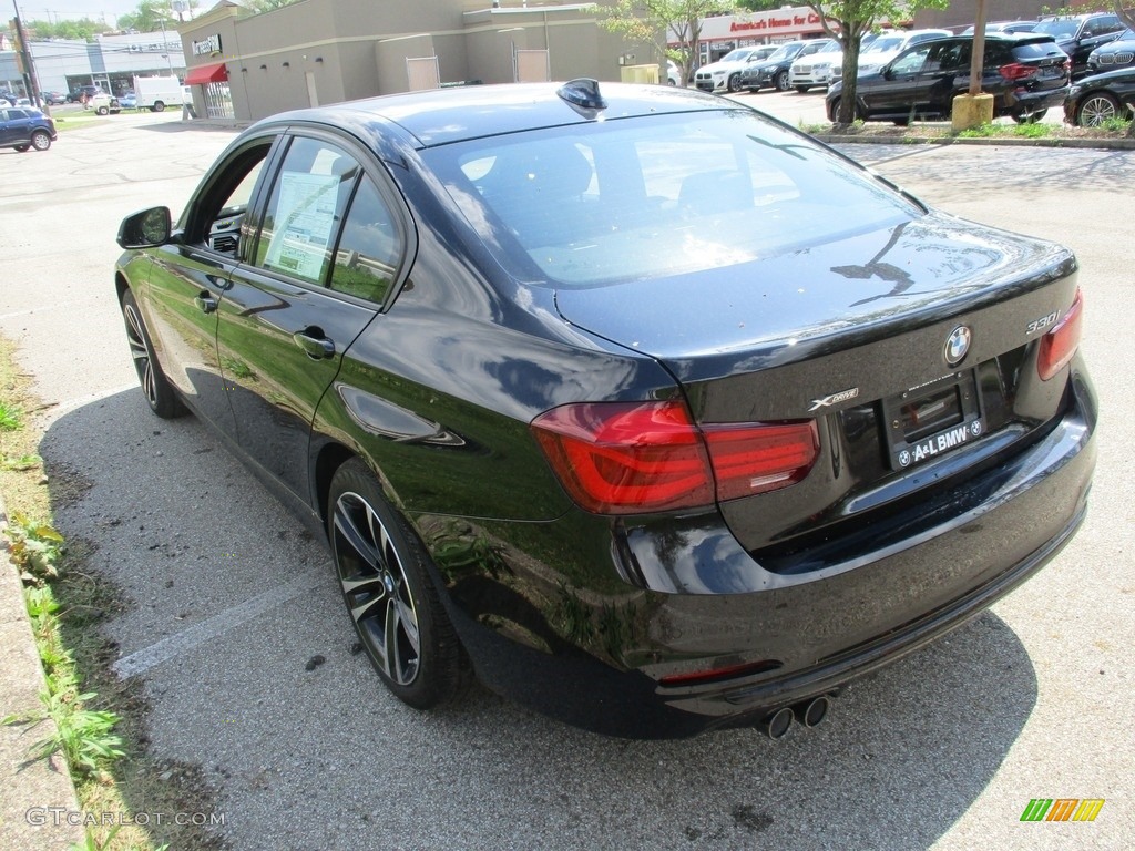 2018 3 Series 330i xDrive Sedan - Jet Black / Black photo #5