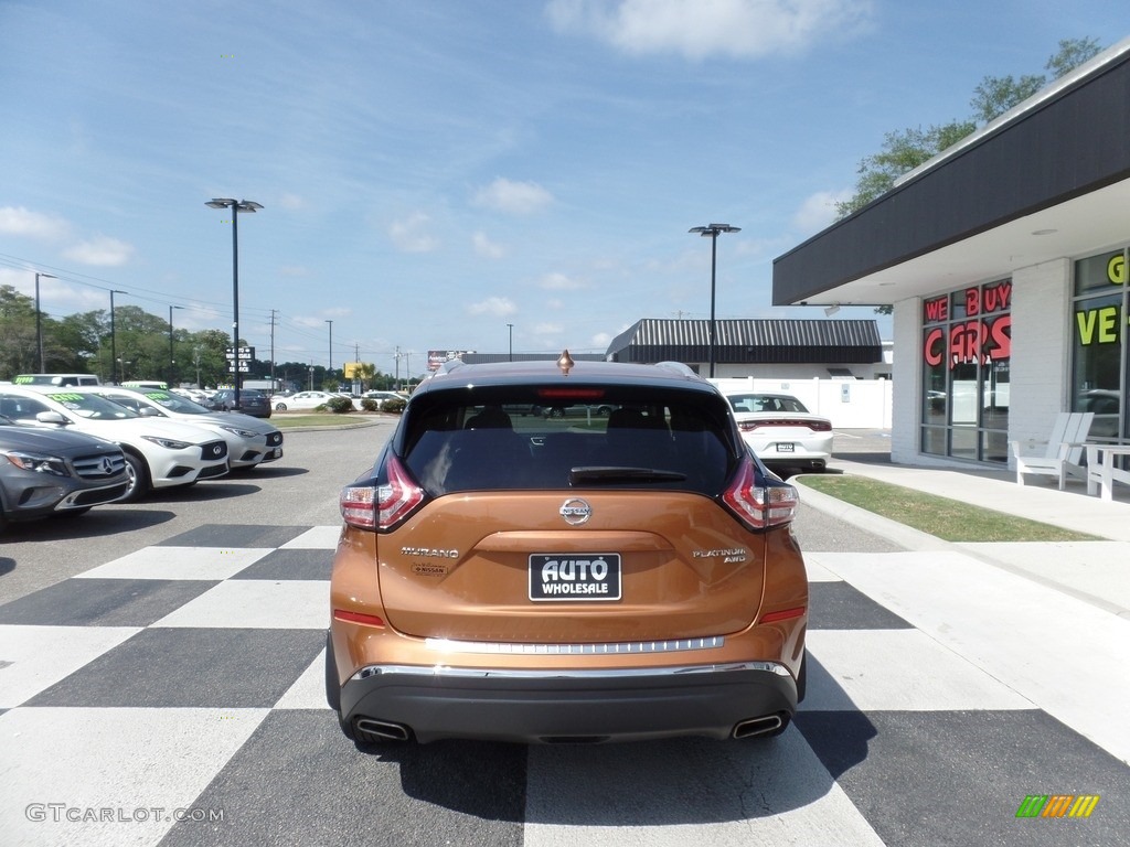 2017 Murano Platinum AWD - Java Metallic / Mocha photo #4