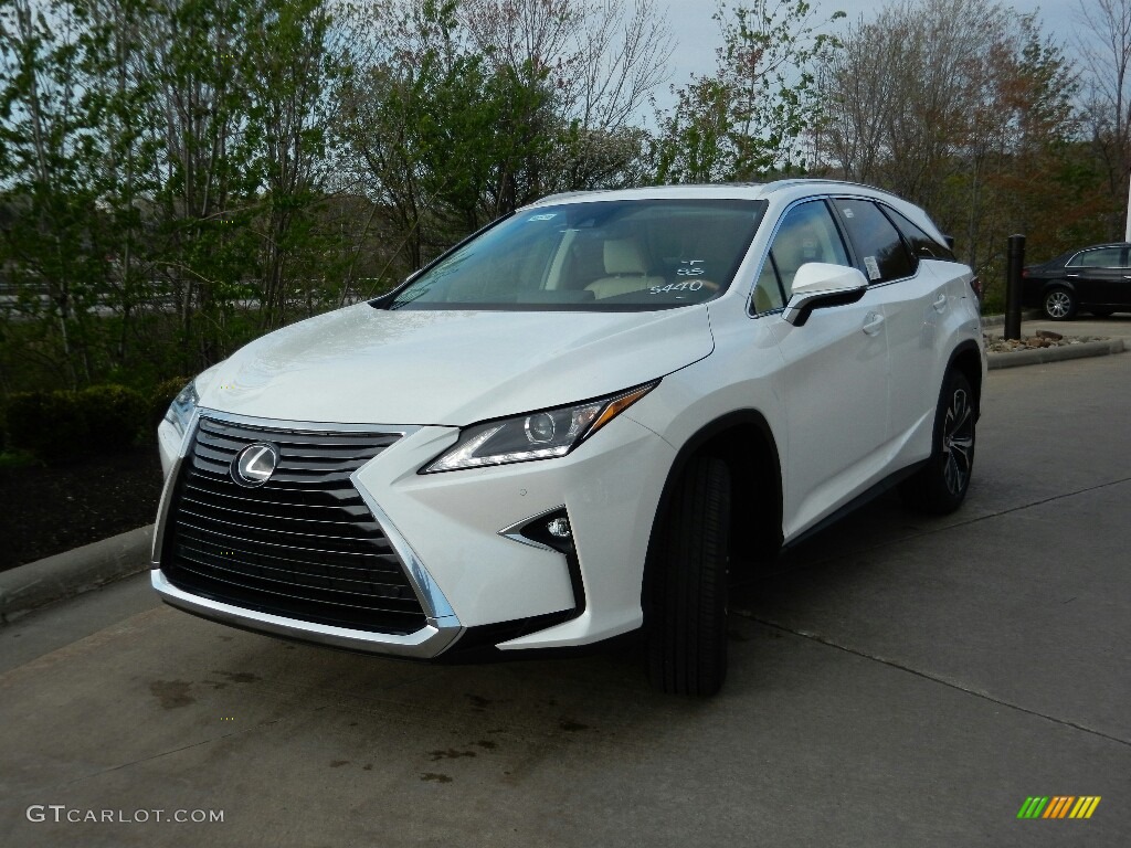 2018 RX 350L AWD - Eminent White Pearl / Parchment photo #1