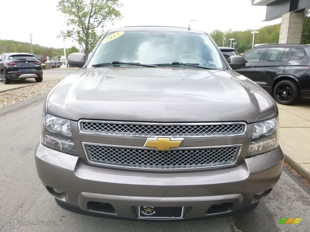 2012 Tahoe LT 4x4 - Mocha Steel Metallic / Light Titanium/Dark Titanium photo #4