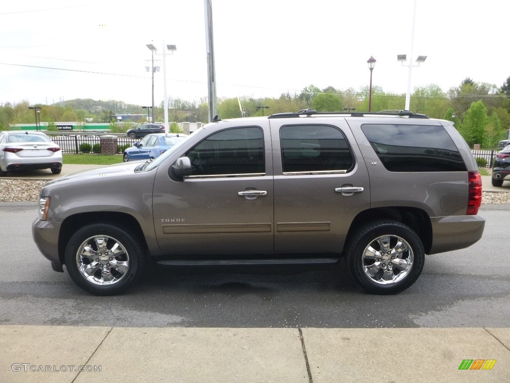 2012 Tahoe LT 4x4 - Mocha Steel Metallic / Light Titanium/Dark Titanium photo #6