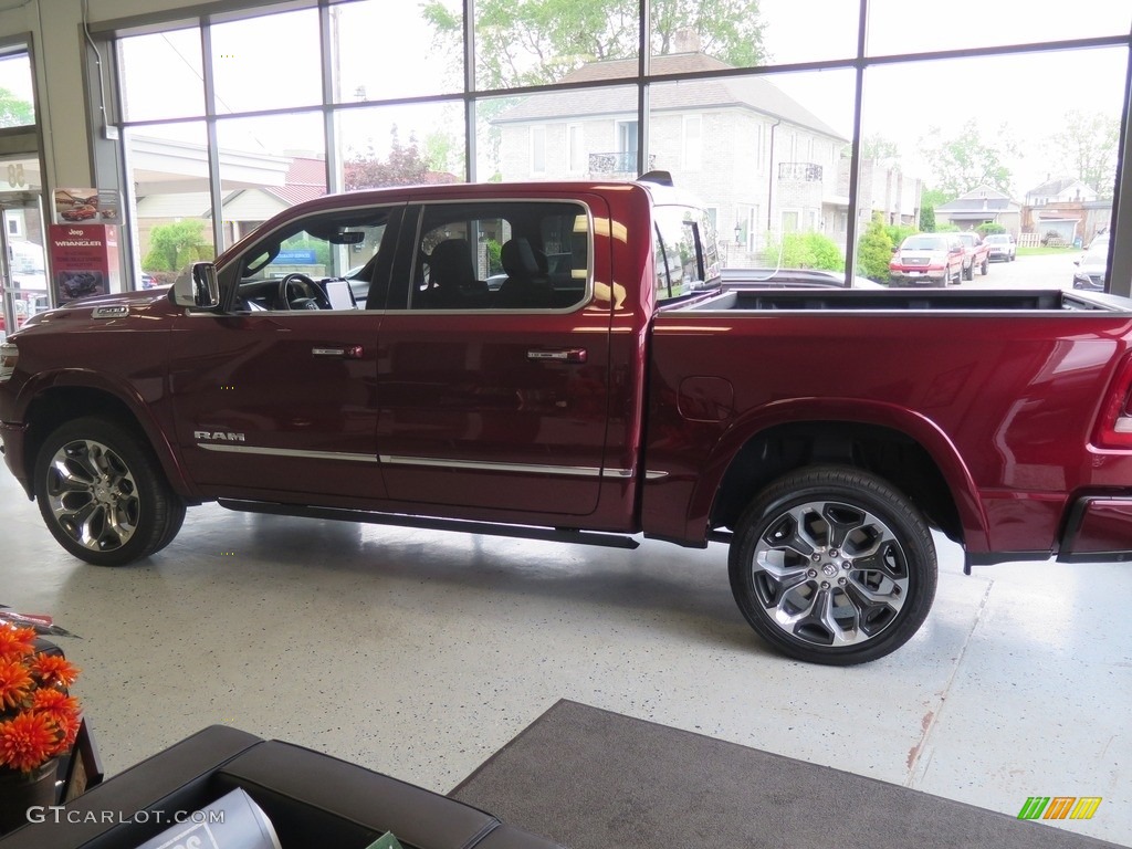 2019 1500 Limited Crew Cab 4x4 - Delmonico Red Pearl / Black photo #11