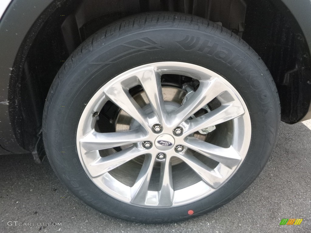 2018 Explorer XLT 4WD - Oxford White / Ebony Black photo #7
