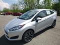 2018 Ingot Silver Ford Fiesta SE Sedan  photo #5