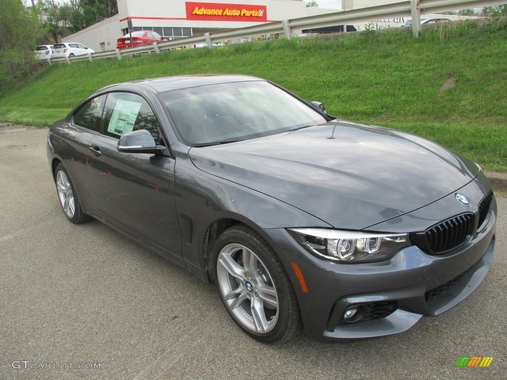 2019 4 Series 440i xDrive Coupe - Mineral Grey Metallic / Black photo #9