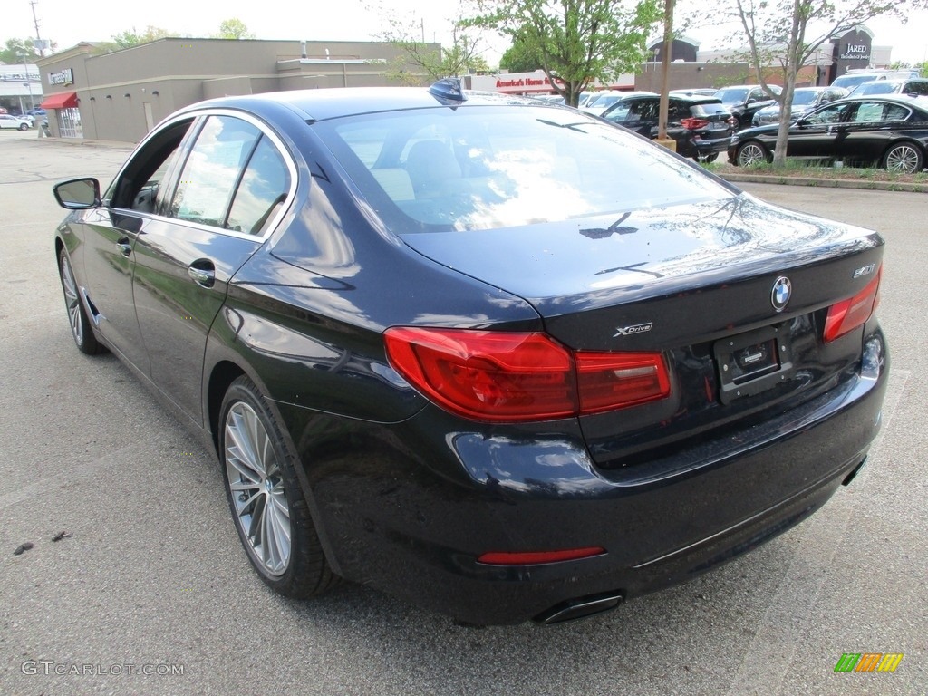 2018 5 Series 540i xDrive Sedan - Imperial Blue Metallic / Canberra Beige/Black photo #5