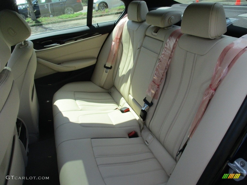 2018 5 Series 540i xDrive Sedan - Imperial Blue Metallic / Canberra Beige/Black photo #13