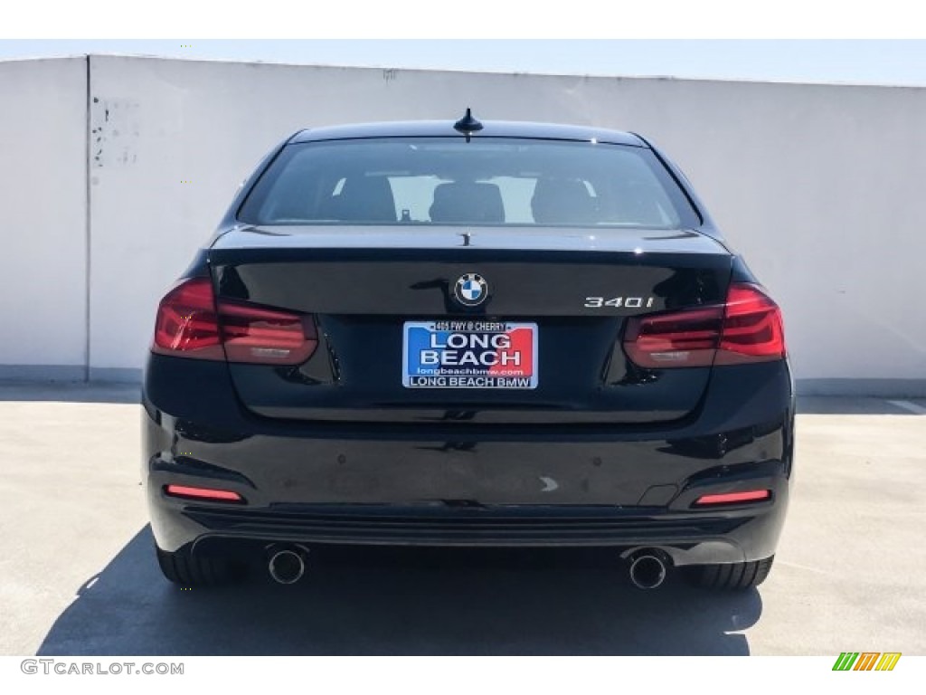 2018 3 Series 340i Sedan - Jet Black / Black photo #4