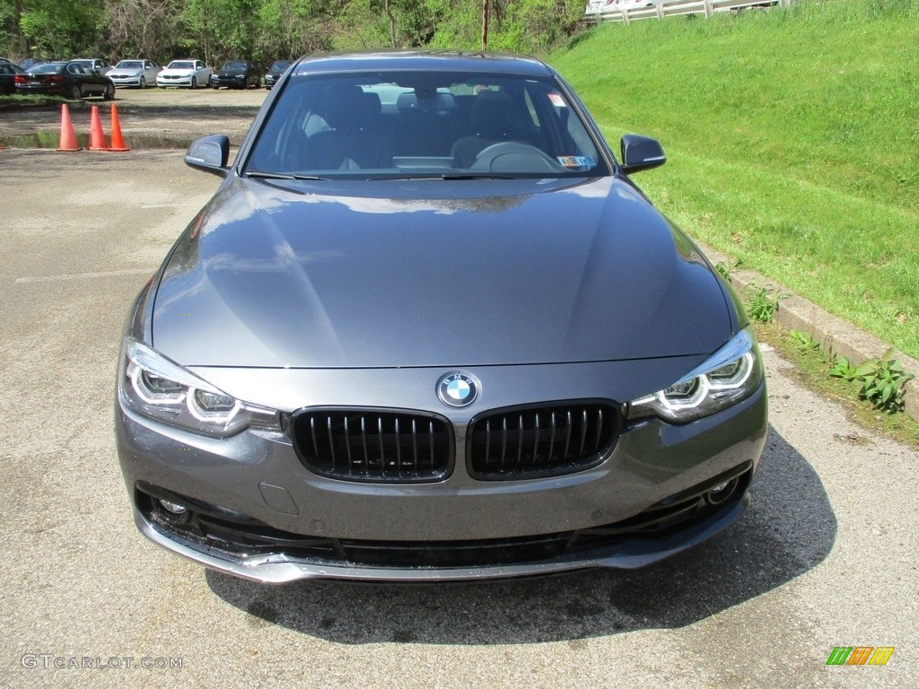 2018 3 Series 330i xDrive Sedan - Mineral Grey Metallic / Black photo #8