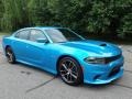 2018 B5 Blue Pearl Dodge Charger R/T Scat Pack  photo #4