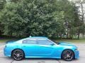 2018 B5 Blue Pearl Dodge Charger R/T Scat Pack  photo #5