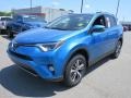 2018 Electric Storm Blue Toyota RAV4 XLE  photo #3