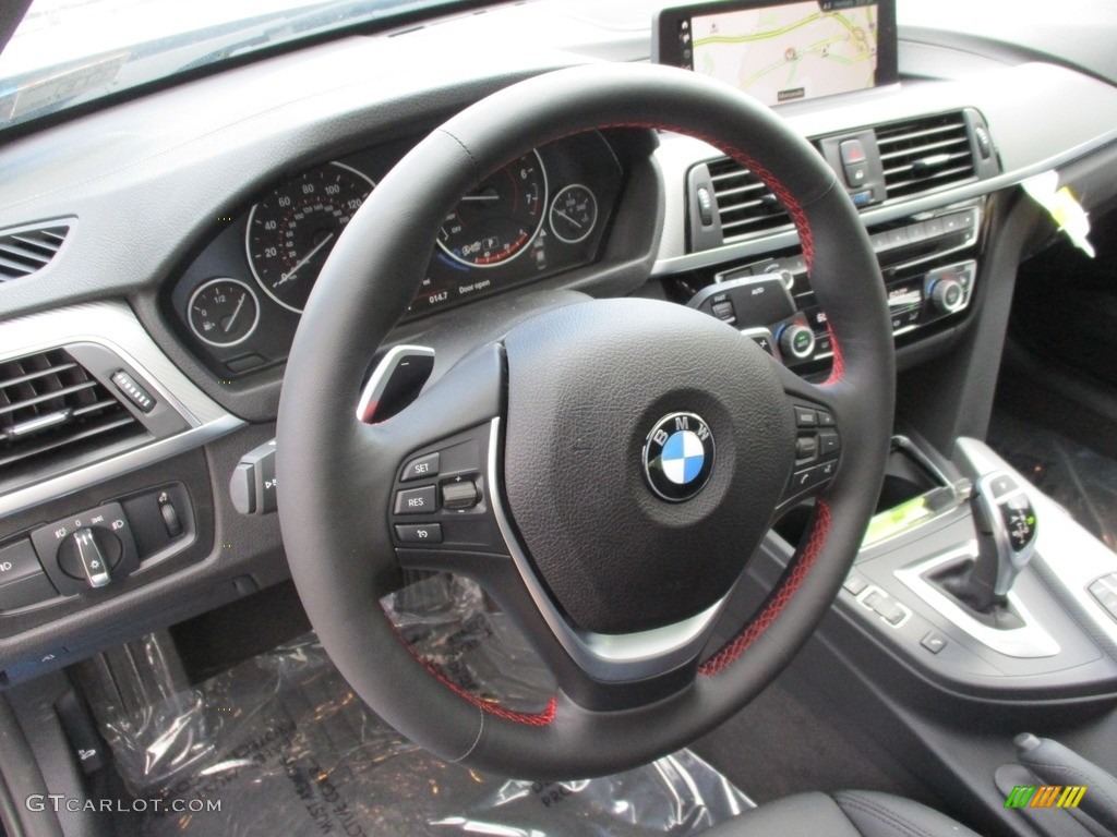 2018 3 Series 330i xDrive Sedan - Jet Black / Black photo #14