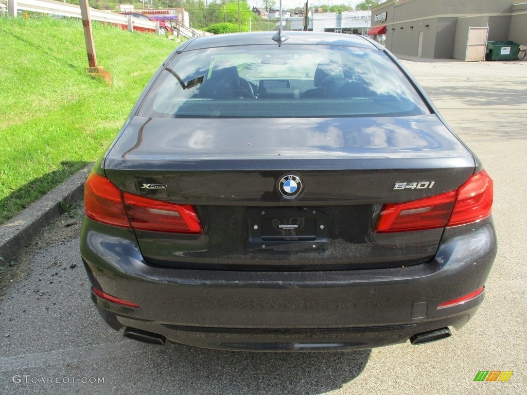 2018 5 Series 540i xDrive Sedan - Dark Graphite Metallic / Black photo #4