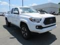 2018 Super White Toyota Tacoma TRD Sport Access Cab 4x4  photo #1