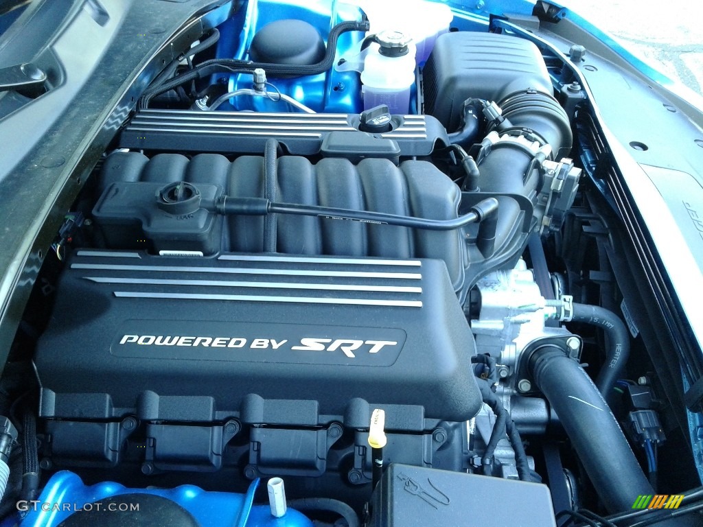 2018 Charger R/T Scat Pack - B5 Blue Pearl / Black photo #32